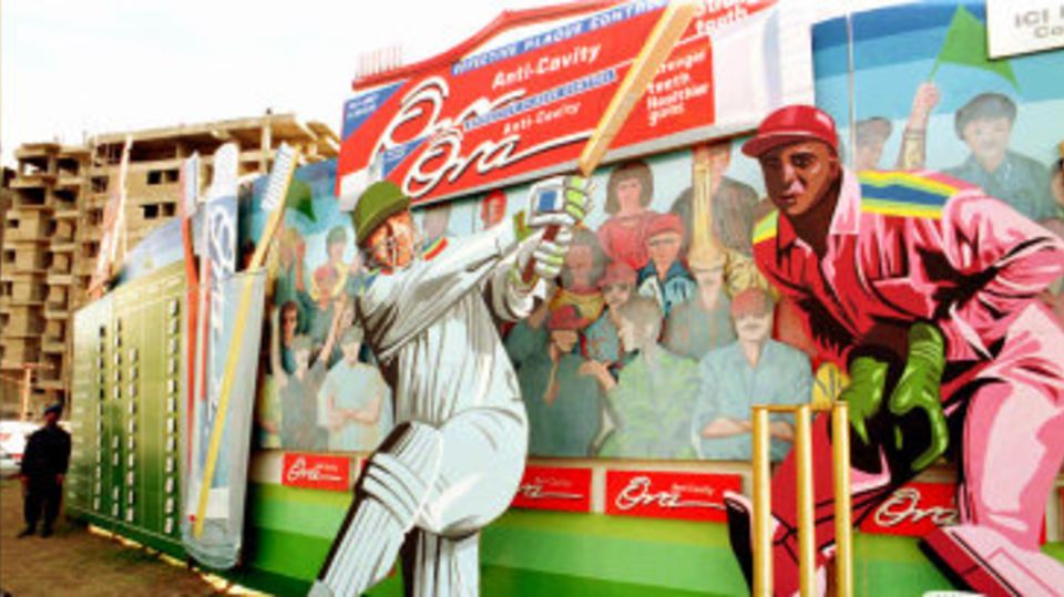 Sponsors lined up to be associated with the 1996 World Cup in the subcontinent
