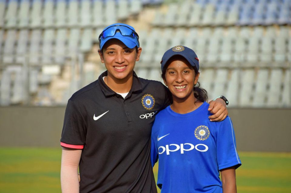 Smriti Mandhana has helped steer Rodrigues right with technical pointers