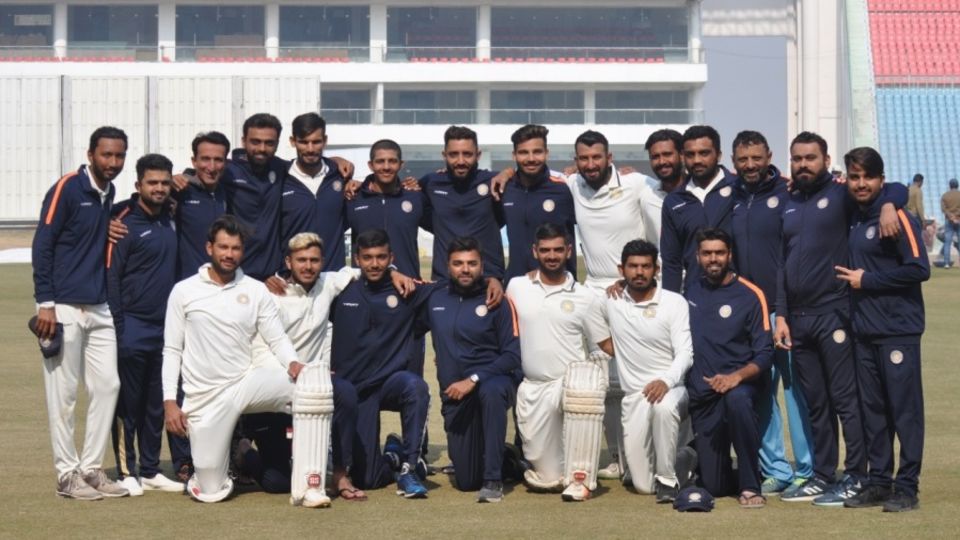 Saurashtra are playing Karnataka in the semi-finals