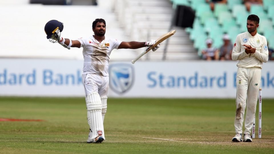 Kusal Perera showed guts in tough conditions