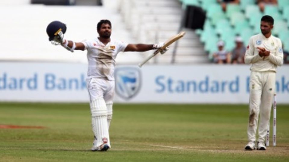 Kusal Perera showed guts in tough conditions