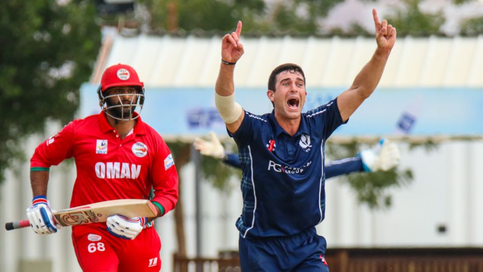 Oman 24 all out after Scotland bowlers wreak havoc