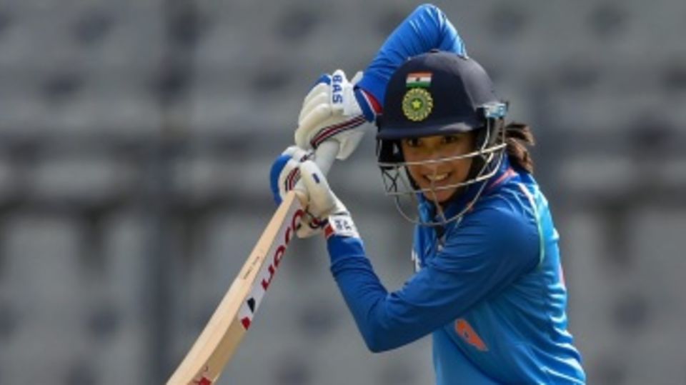 Smriti Mandhana plays one on the off side
