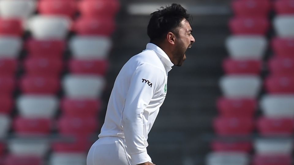 Afghanistan chase historic Test win after Rashid Khan five-for