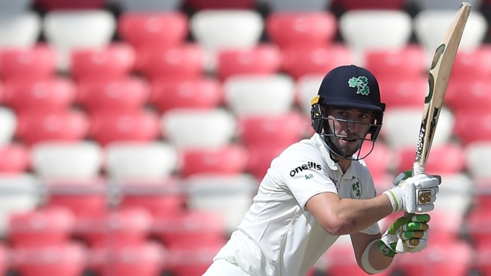 Andrew Balbirnie led the Ireland batting charge