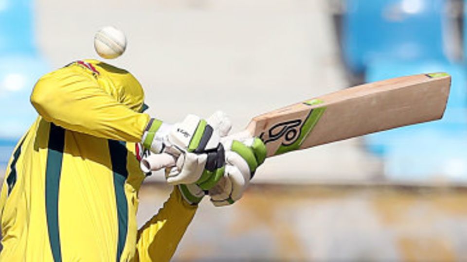 Aaron Finch sways out of line