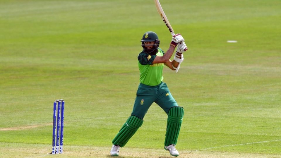 Hashim Amla plays a cut