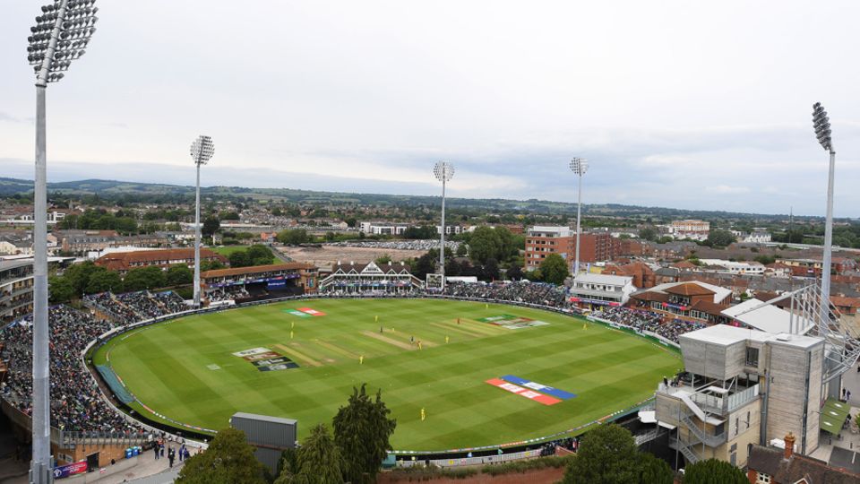 Taunton's wickets have habitually favoured spin in recent years