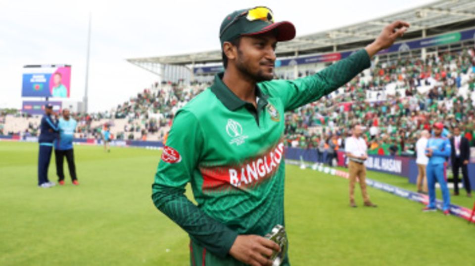 Shakib Al Hasan led Bangladesh to victory