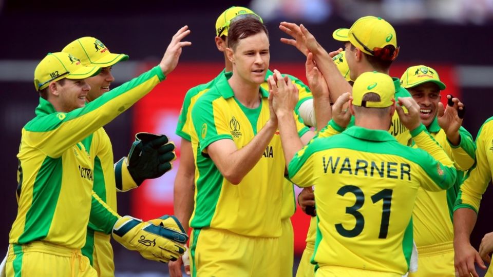 Jason Behrendorff claimed five wickets at Lord's in the 2019 World Cup