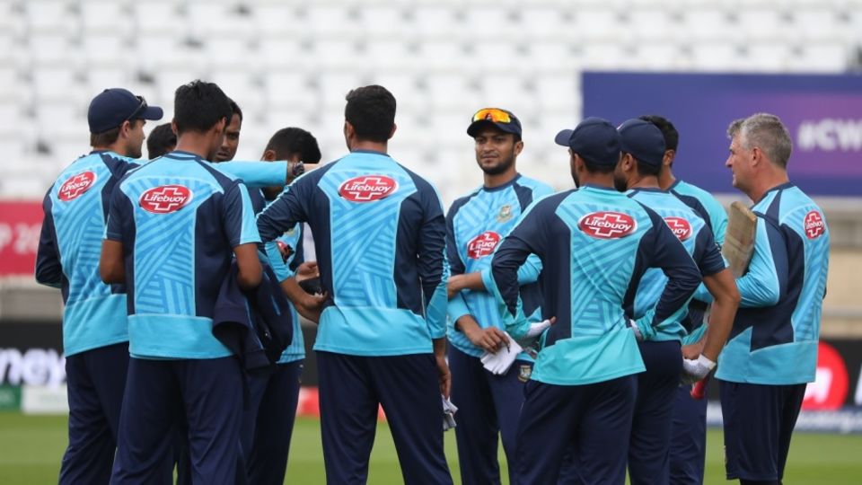 At no stage were the injured Bangladesh players forced to take the field