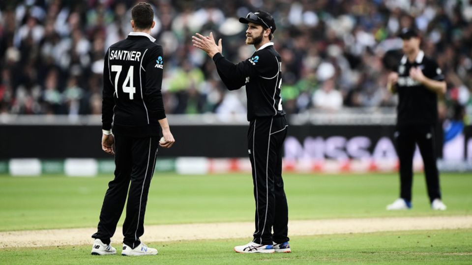 Though Mitchell Santner's average against left-handers is far superior to part-timer Kane Williamson's, he only bowled three overs to Williamson's seven in the match against Australia