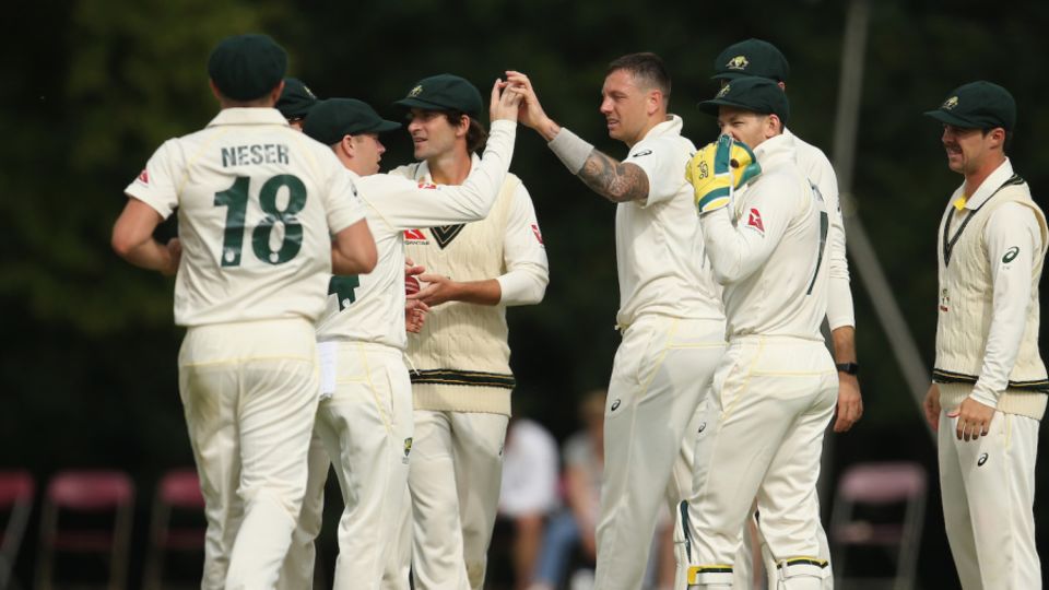 James Pattinson was in the wickets for Australia A