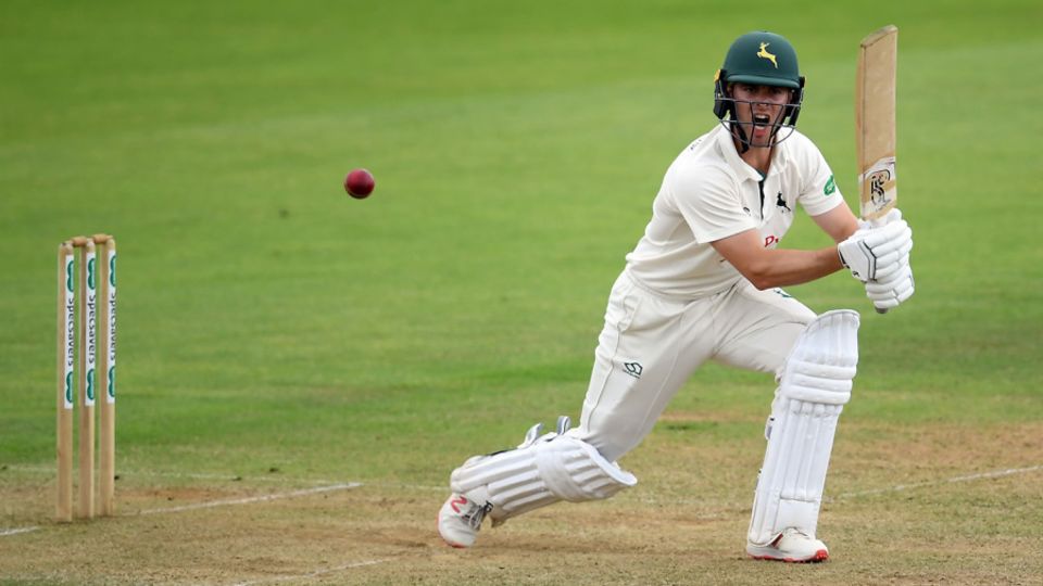Jake Libby gets well forward