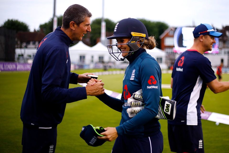England coach Mark Robinson was among the first to notice Taylor's struggles and offer her the support she needed