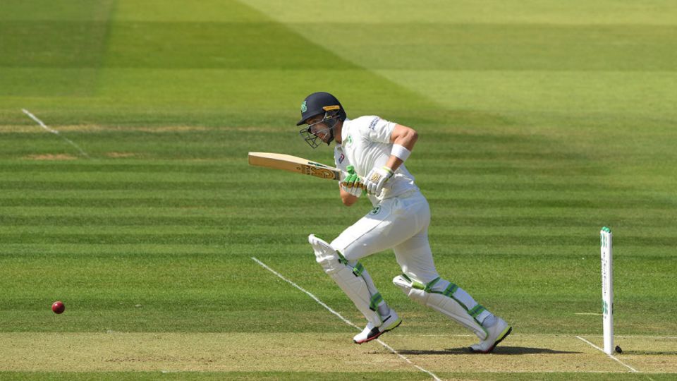 Balbirnie made a first-innings half-century on Ireland's last visit to Lord's