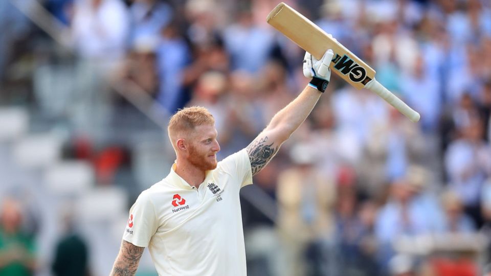 Ben Stokes raised his seventh Test century