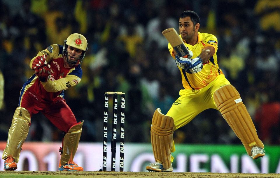 Thala before the storm: in 24 matches across ten IPL seasons, Dhoni has captained Chennai Super Kings to 16 wins against Royal Challengers Bangalore