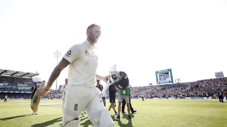 The sun shines on Ben Stokes