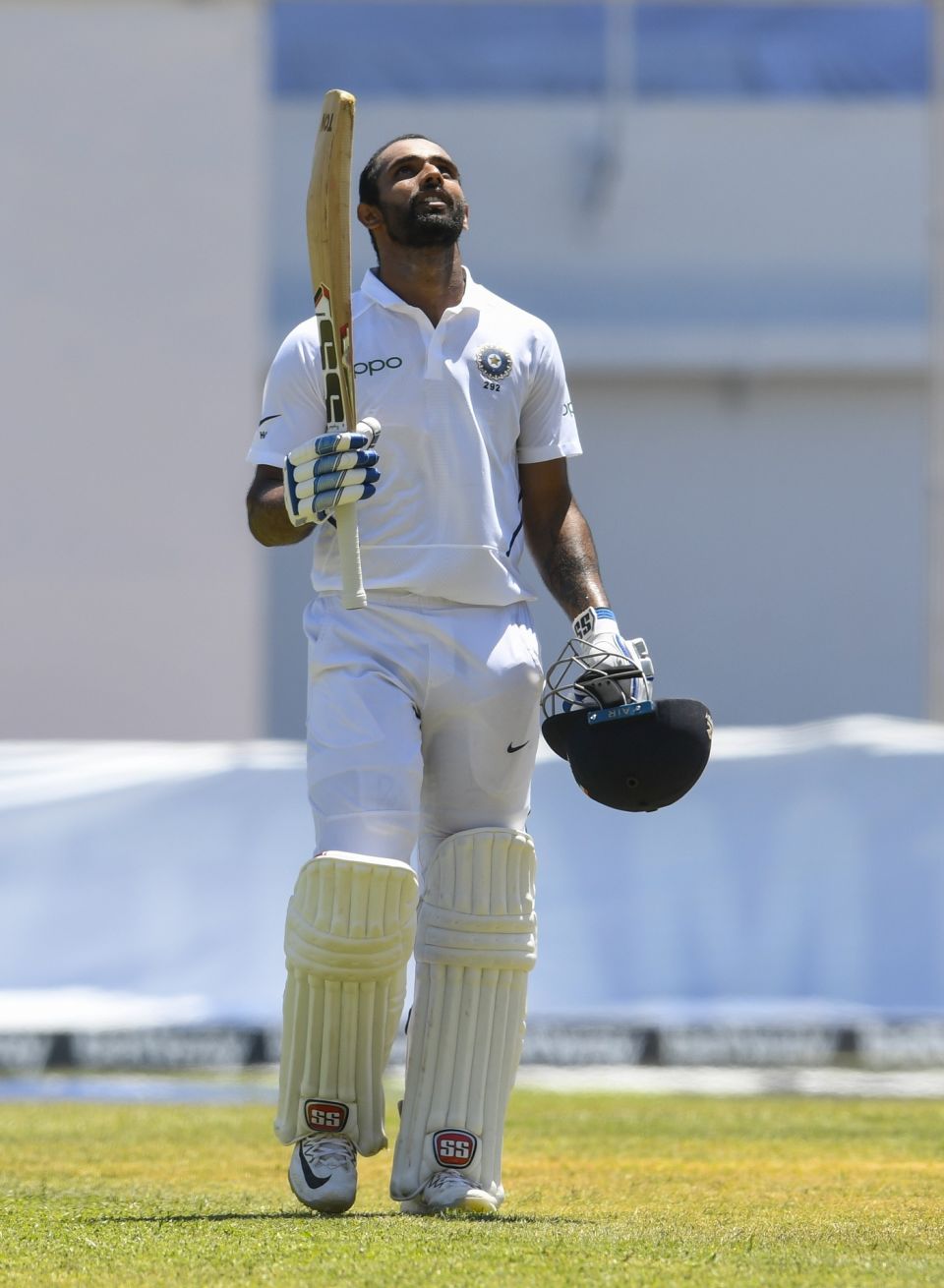 Vihari's first Test hundred came in Jamaica this year. He finished the two Tests with 289 runs at an average of over 96