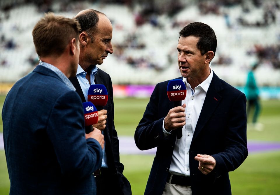 Not one of the boys: Ponting has become an incisive and insightful commentator, in contrast to many who populate Australian boxes these days