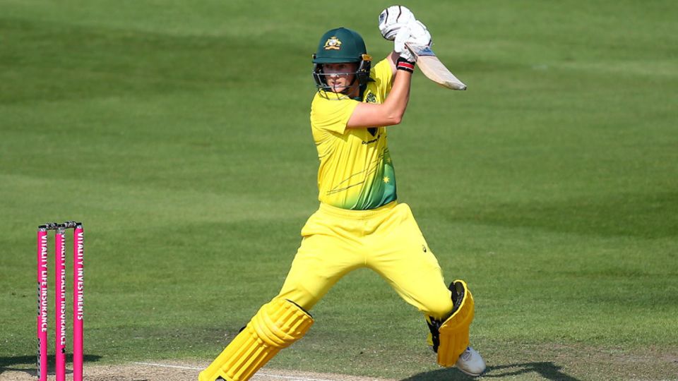 Meg Lanning drives