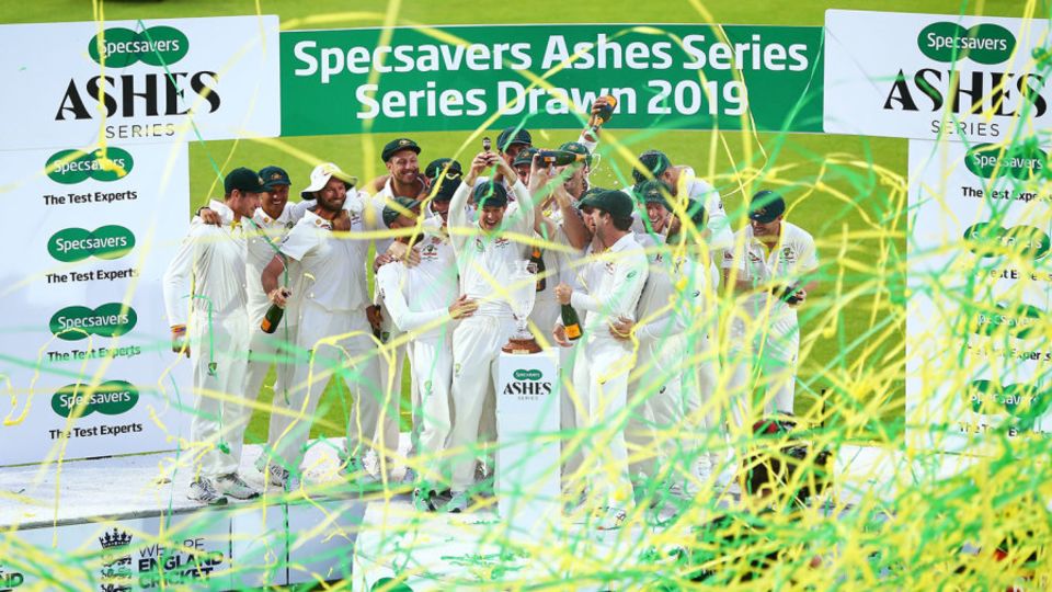 Australia held on to the Ashes urn after a drawn series in 2019