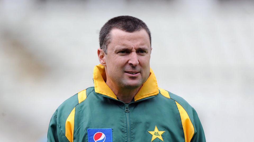 "As a coach, I feel playing straight is overrated. If you play with a straight bat in England consistently, and if you take [seriously] that old adage of playing in the V early on, you'll nick off for fun"