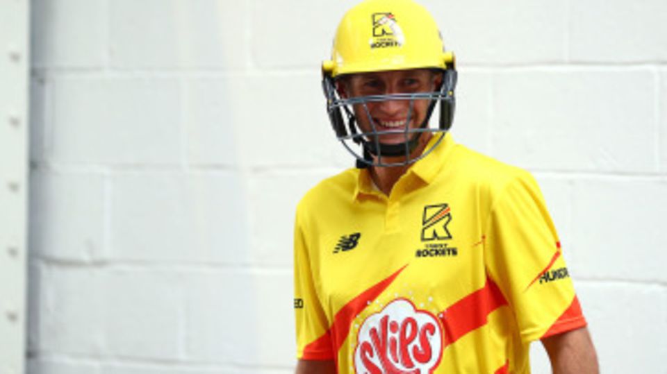 Joe Root of Trent Rockets, one of the eight new teams that competing in The Hundred