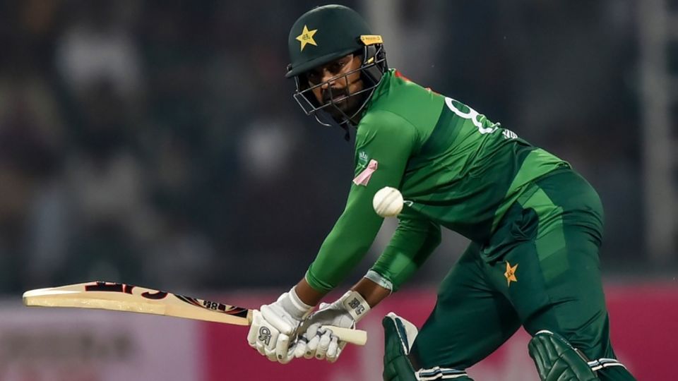 File photo: Haris Sohail made 22 off 25 in the 3rd ODI against New Zealand