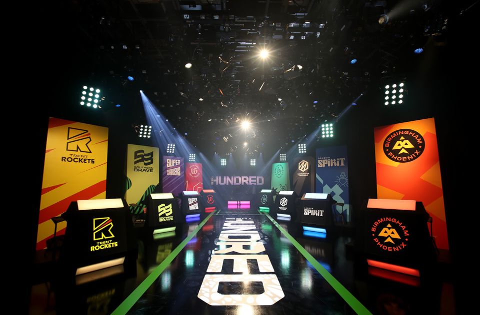 View inside the studio ahead of the Hundred draft