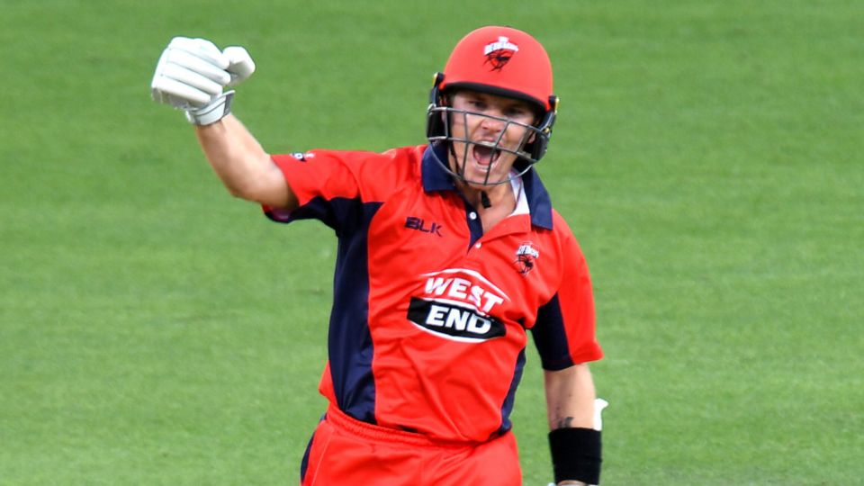 Adam Zampa celebrates a miracle win