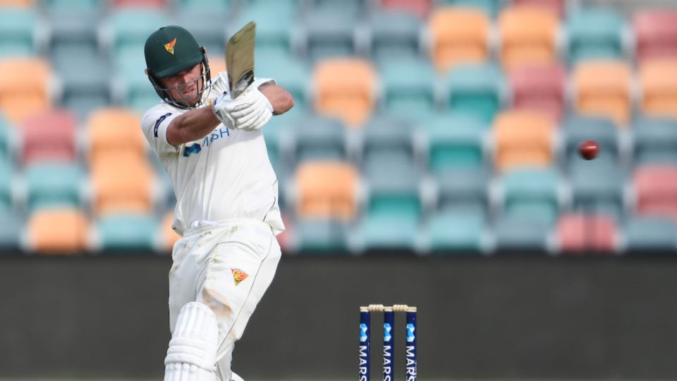Ben McDermott pulls through square leg