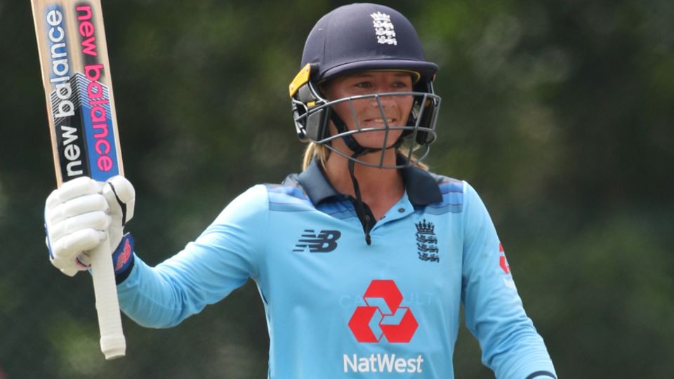 Danni Wyatt scored her maiden ODI hundred