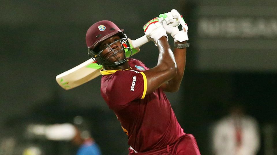 Swinging for the hills: Carlos Brathwaite hit England's hopes for six, six, six, six