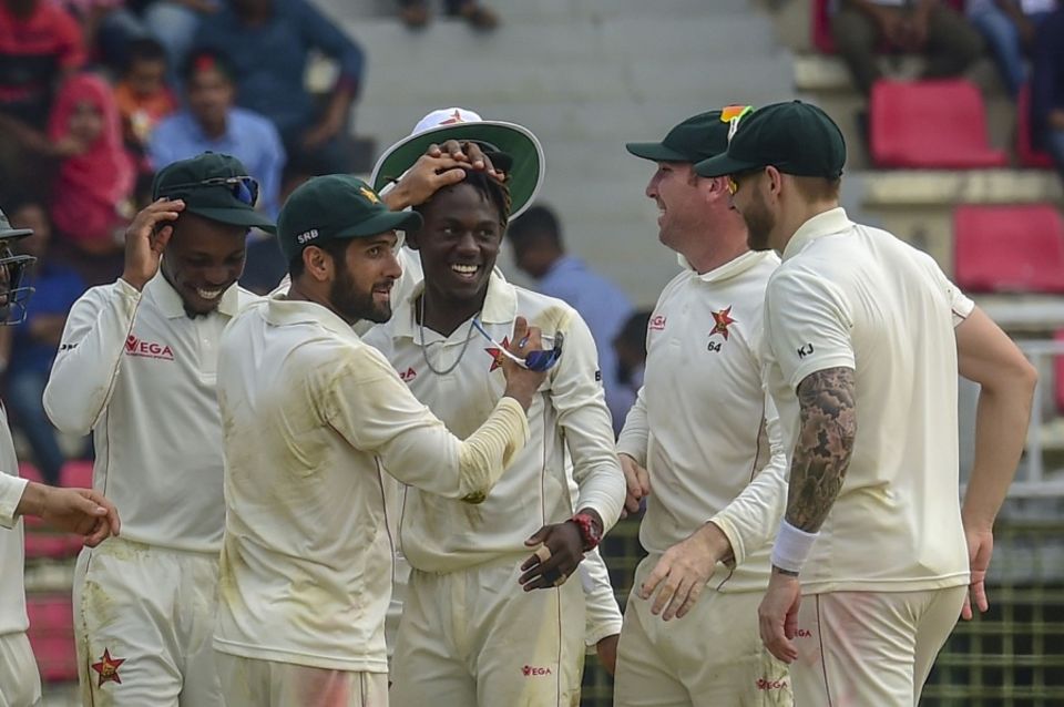 The Test win in Sylhet was Zimbabwe's first away win in the format since 2001