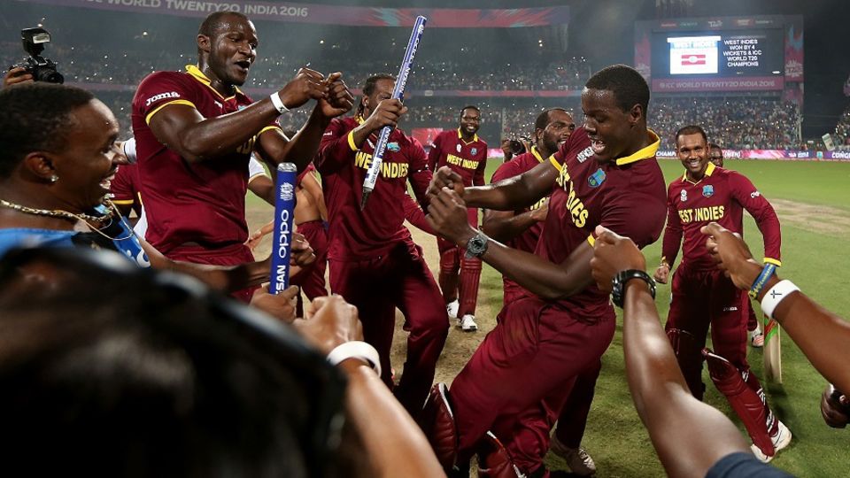 West Indies are the only team to have won the World T20 twice, yet they finish the decade at No. 10 in the rankings