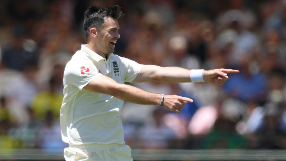 James Anderson was delighted with the wicket of Faf du Plessis