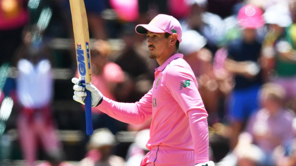 Quinton de Kock made a fluent half-century