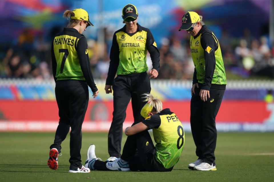 Ellyse Perry's tournament had been affected due to a hamstring injury while playing