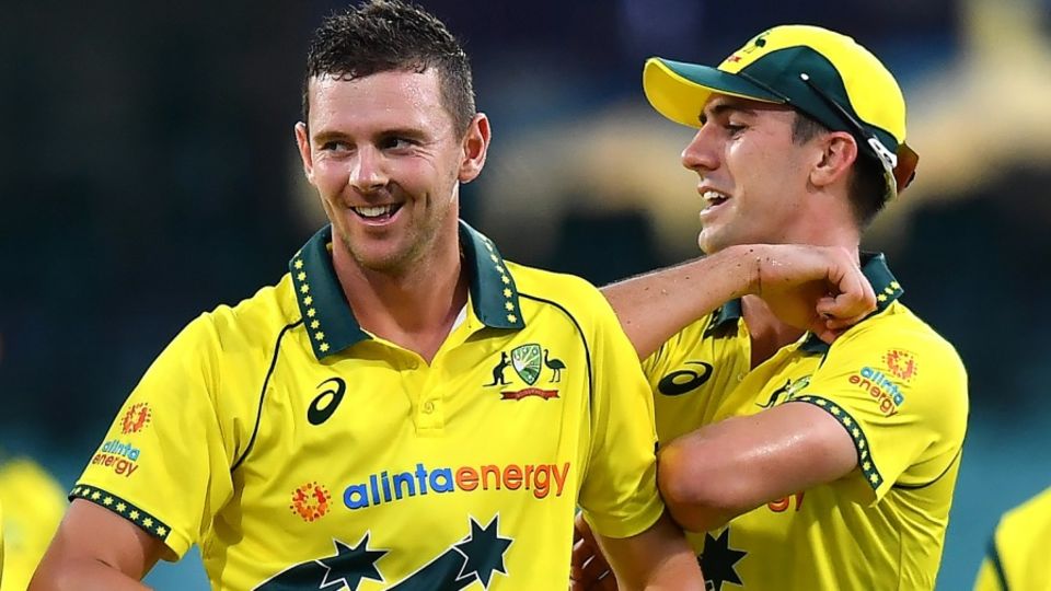 Josh Hazlewood and Pat Cummins have both been nursing injuries