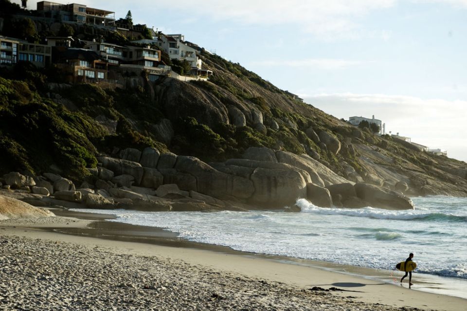 Social-distancing in the water: just the waves and you
