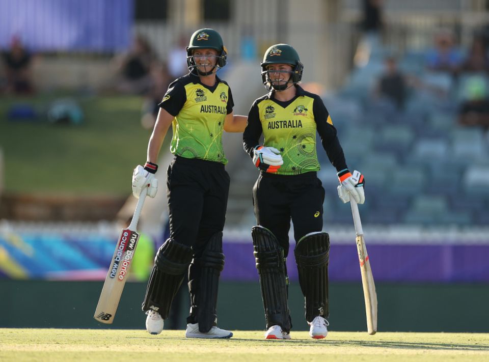 Meg Lanning and Rachael Haynes dug Australia out of a hole with their partnership against Sri Lanka