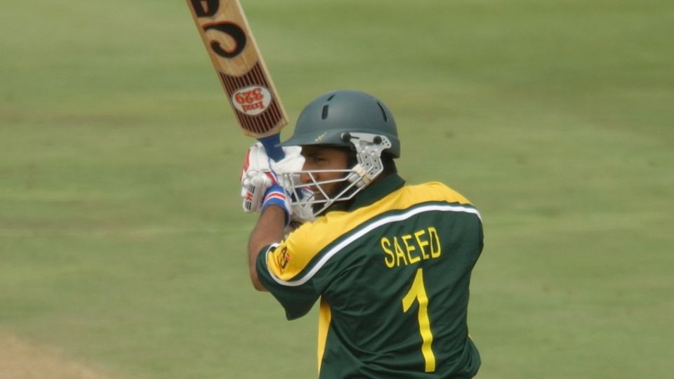 There's a case for saying Saeed Anwar beat Sachin Tendulkar to the punch when it came to revolutionising opening batting