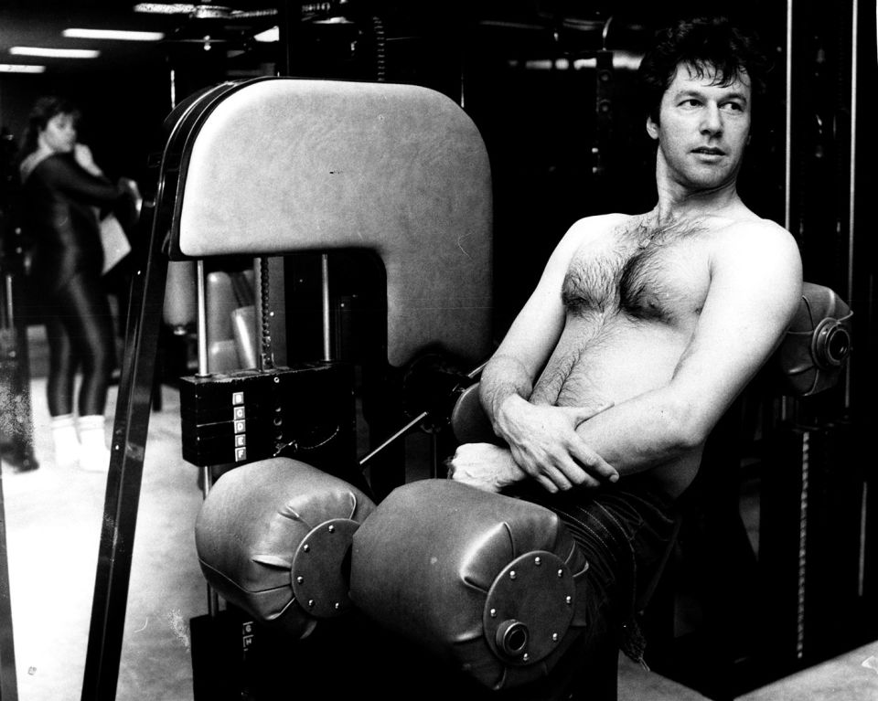Swooning is permitted: in a Sydney gym in 1984