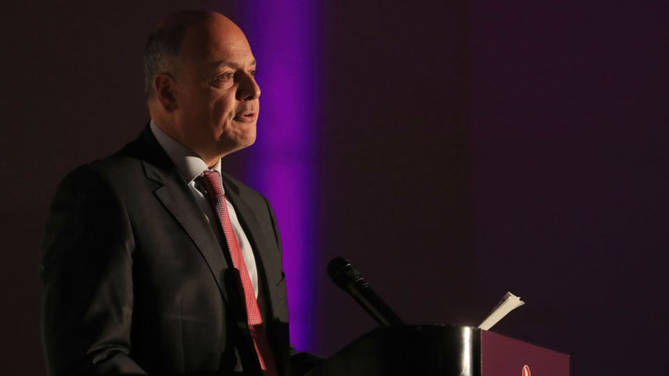 Cricket Ireland chief executive Warren Deutrom