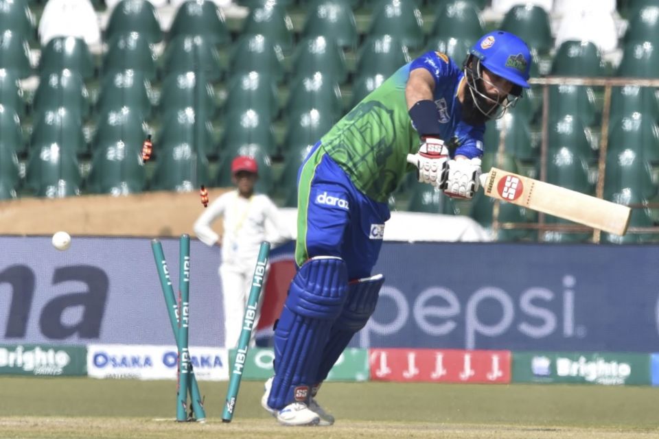 The final rounds of PSL group games were played without fans