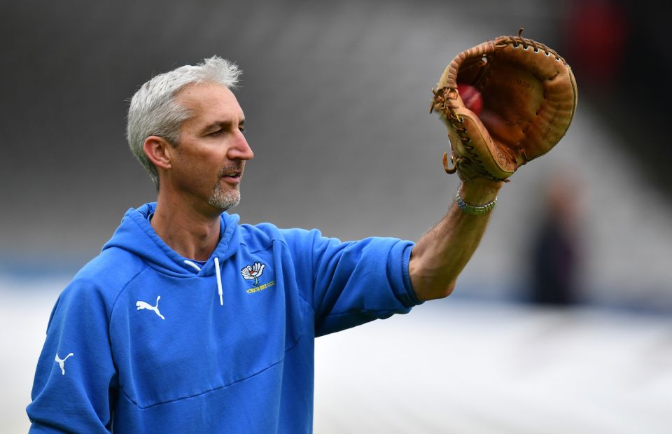 Leather rebel: Jason Gillespie is a staunch vegan, so much so that he has kept mending his leather catching mitt for six years to avoid buying another one