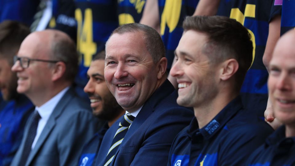 Paul Farbrace is all smiles at Warwickshire's media day in 2019