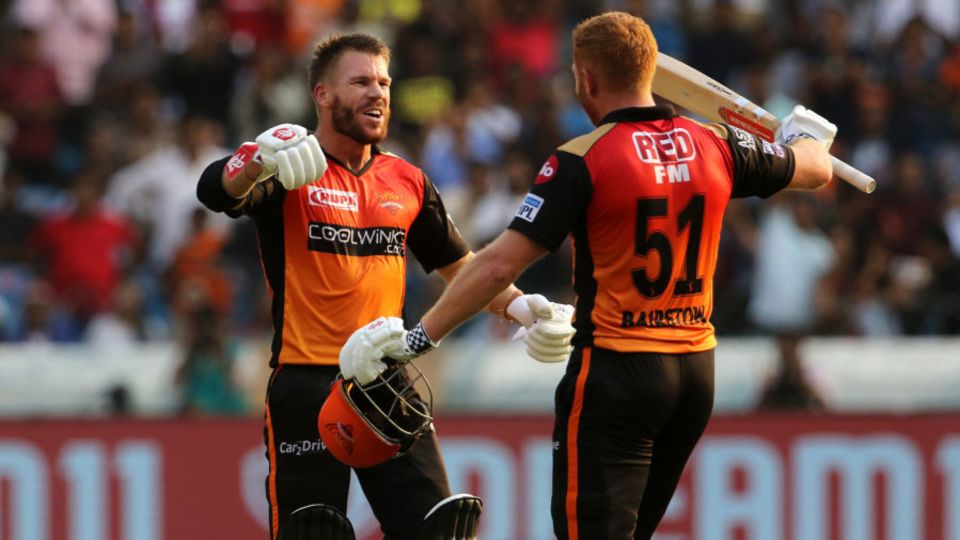 Jonny Bairstow and David Warner were the most prolific opening pair of the 2019 IPL